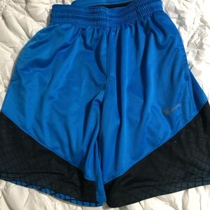 Nike Men’s Electric Blue & Black Athletic Shorts
